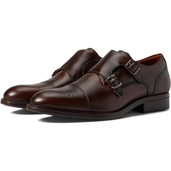 Johnston & Murphy Hawthorn Double Monk - Picture 1 of 2